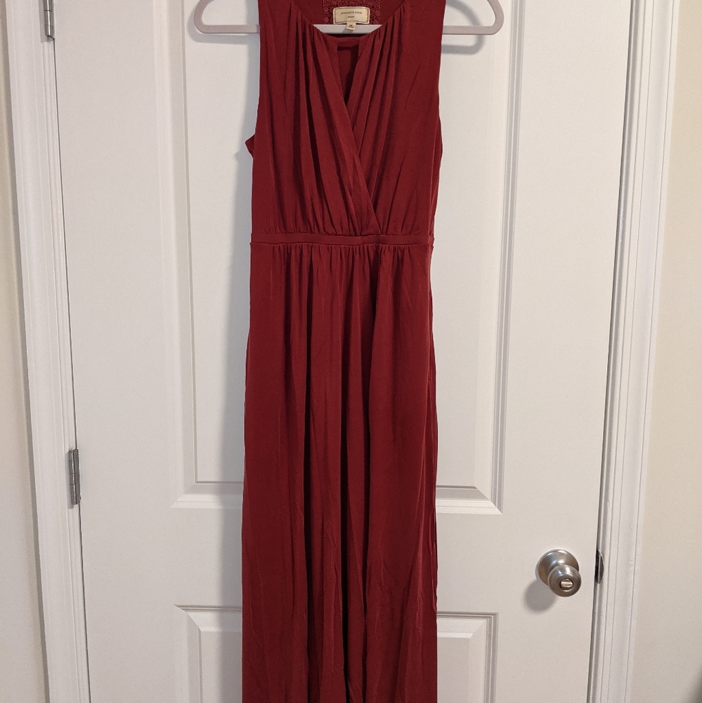 Anthropologie size medium petite maxi dress